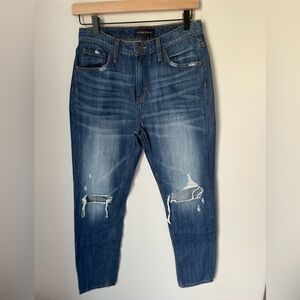 Flying Monkey Distressed Boyfriend Jeans Size 25